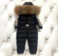 G striped baby coat
