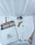 Check Romper and Swaddle