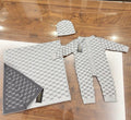 Grey Baby Grower and Blanket