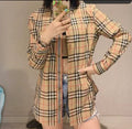 Chequered dress