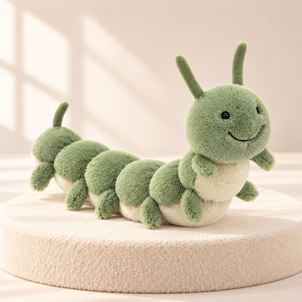 Caterpillar plushie