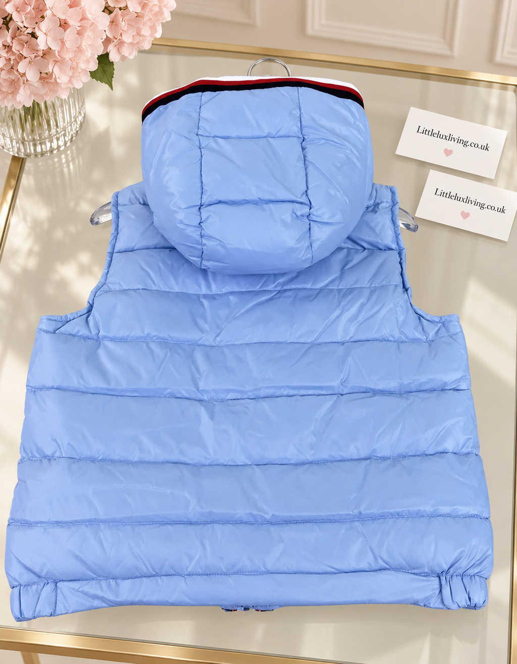 Light blue gilet
