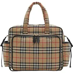 Beige luxury changing bag