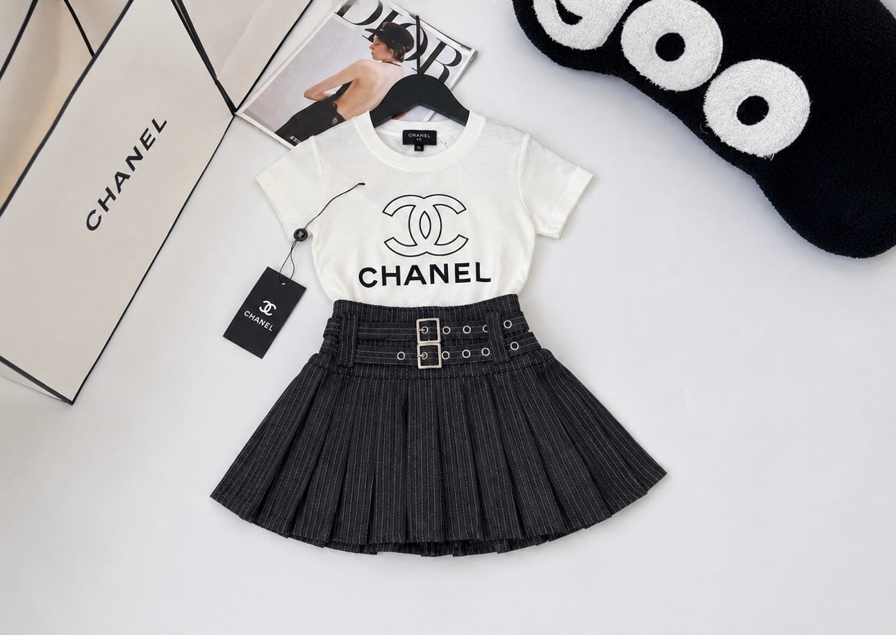 Quilted Skirt Set