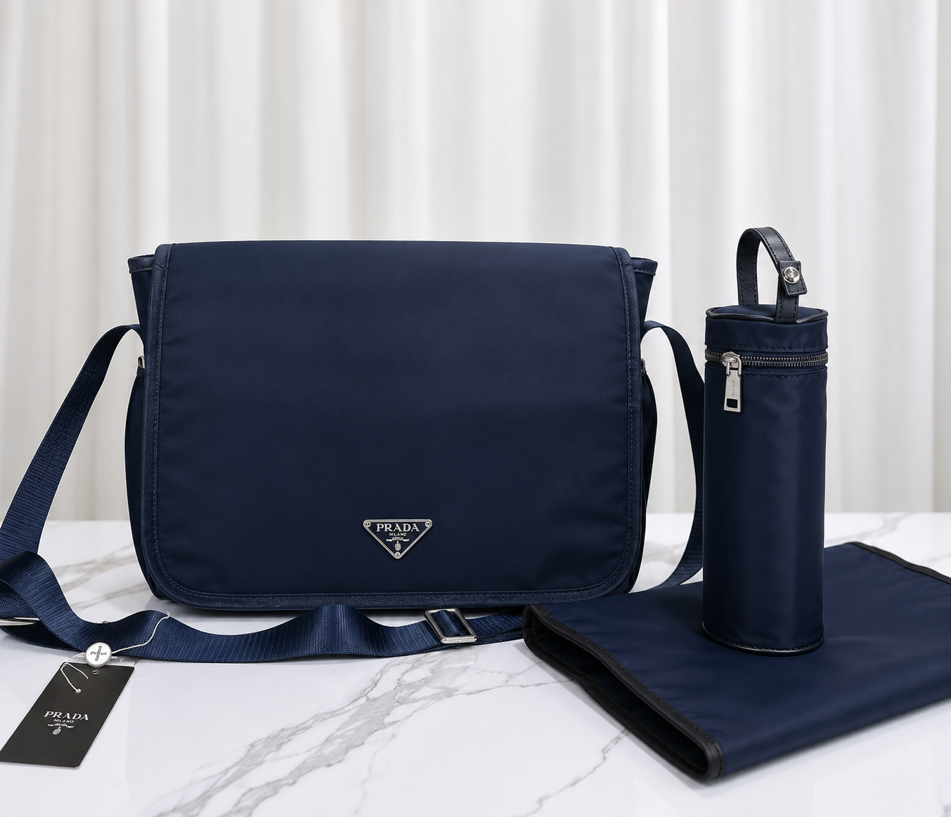 Premium Changing Bag Navy Blue