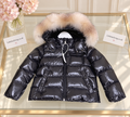 Black fur coat