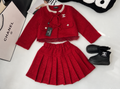 Red set with shoes