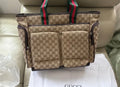 Old Style Monogram Diaper Bag