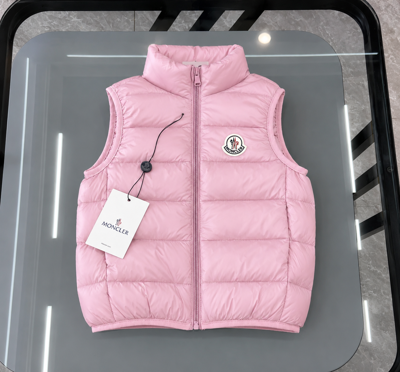 Pink Padded Gilet