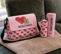 Luxury pink baby bag