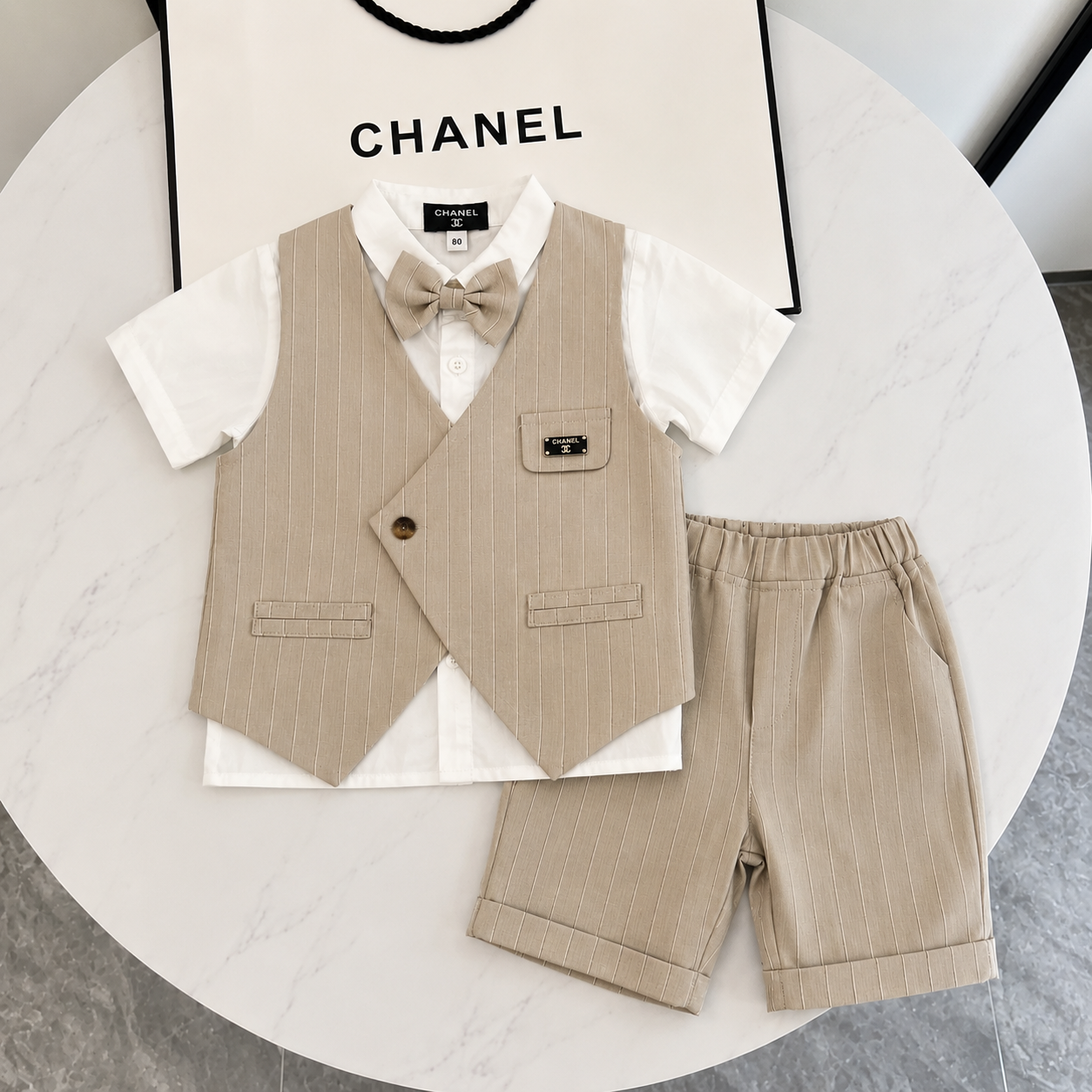 Boys Quilted Suit