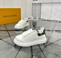 White and black shoes