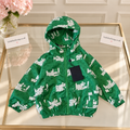 Green coat