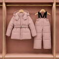Coat and bottom set