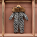 Embroided baby coat set