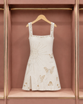 Ivory Enchanted Garden Embroidered Dress