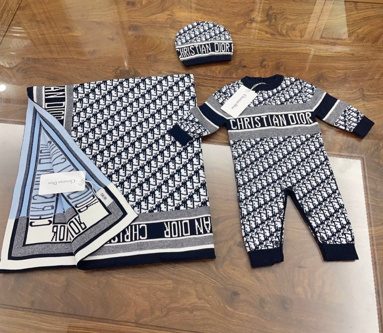 Classic Romper and Blanket