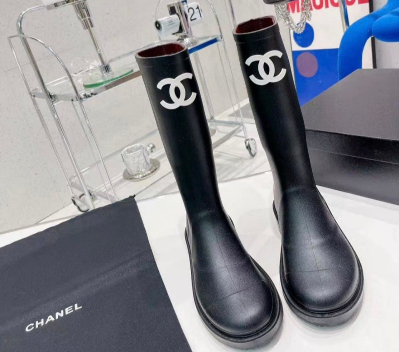 Quilted Boots