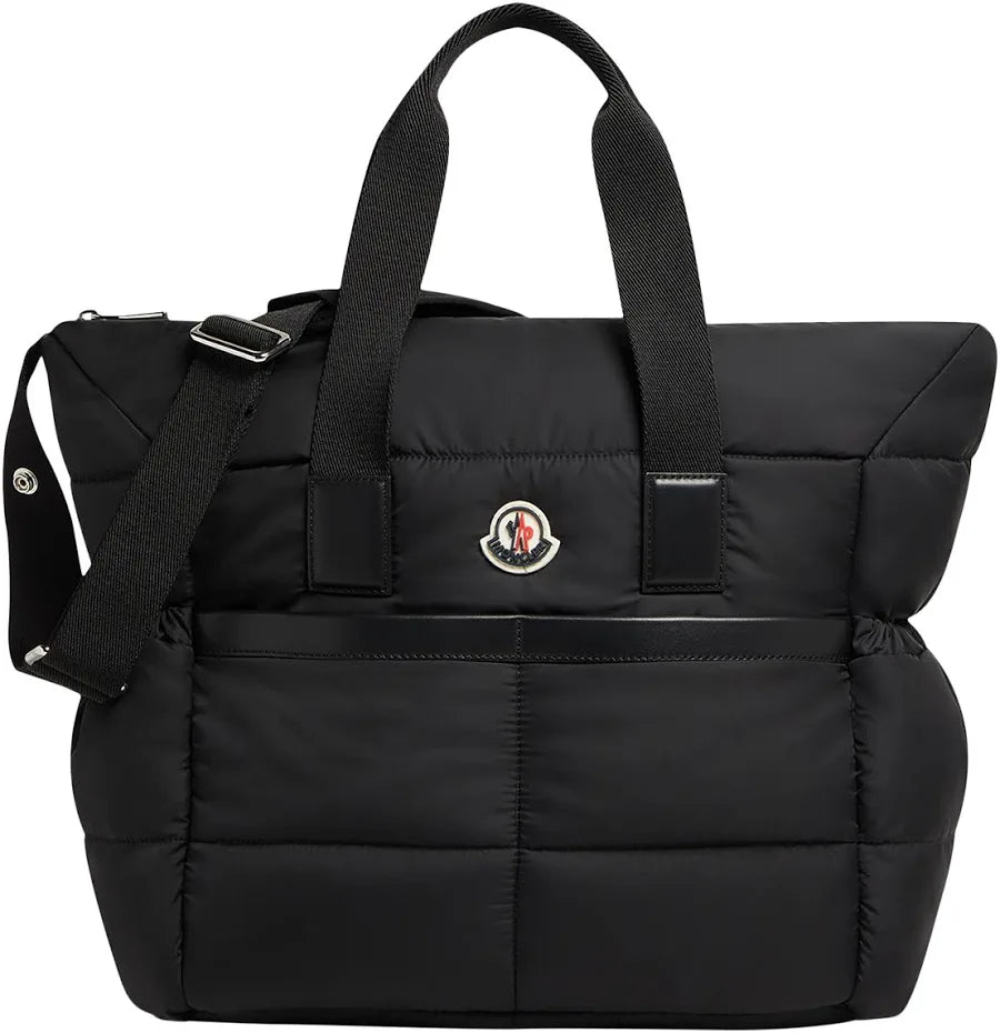 Black Puffer Changing Bag