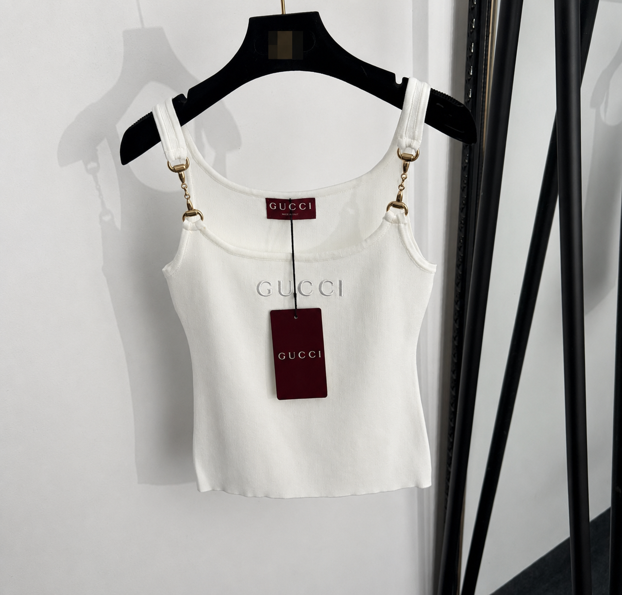 White boutique vest