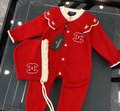 Quilted Romper Red