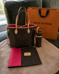 Tote bag with changing mat and bottle holder