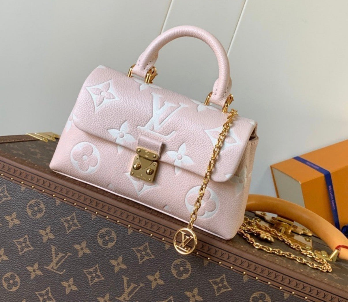 Boutique pink handbag