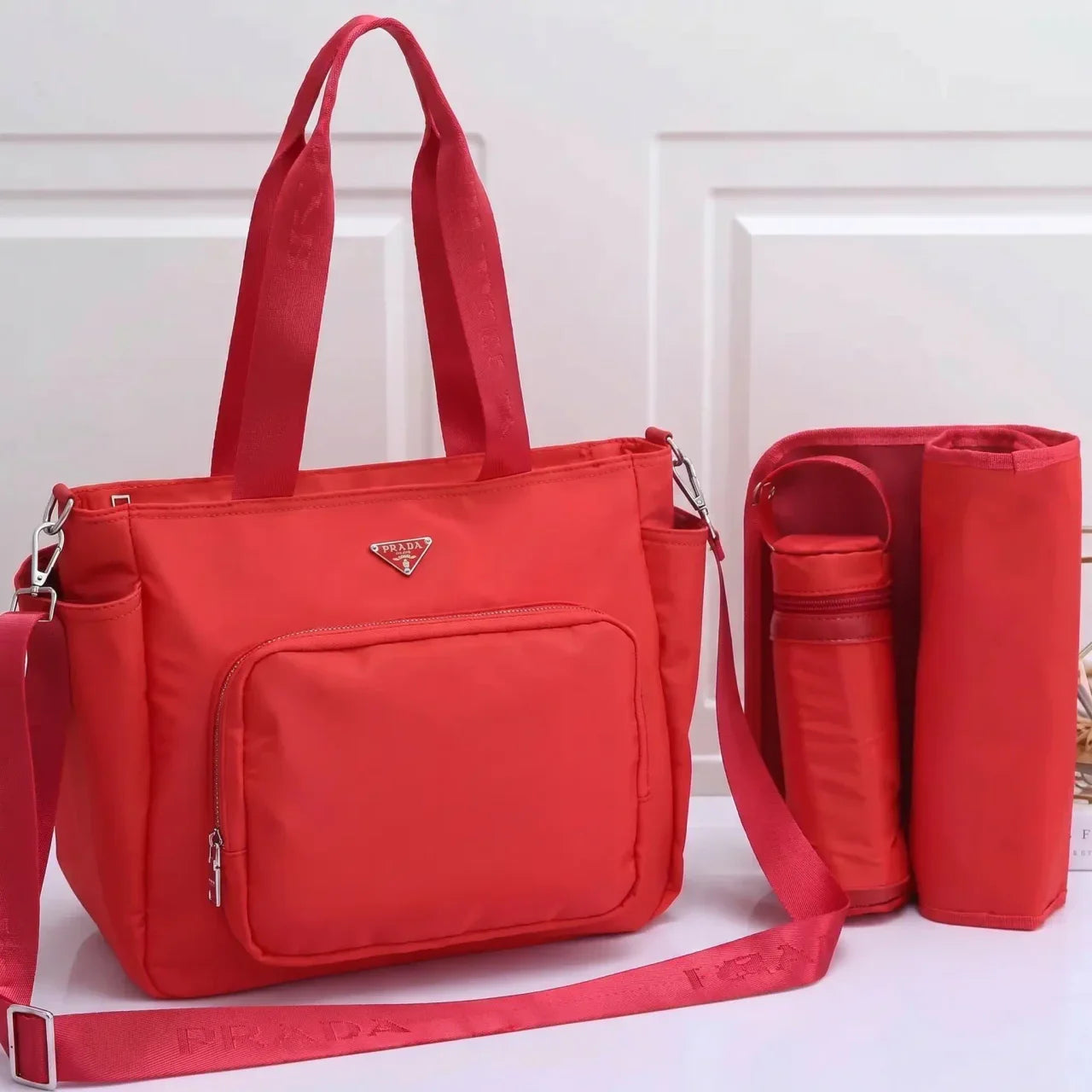 Premium Changing Bag Red